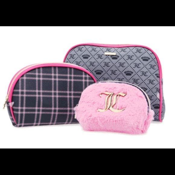 Juicy Couture Handbags - Juicy Couture Set (3) Cosmetic Bags NWT 💎